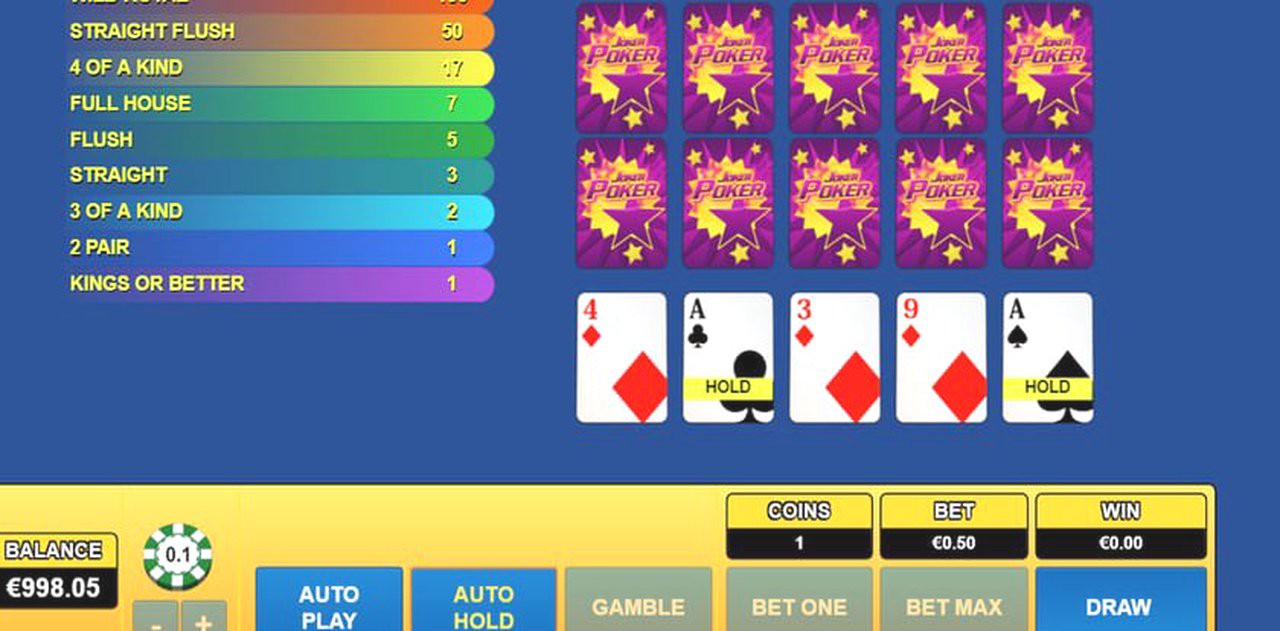 Joker Poker · Tampilan Aplikasi BIGWINNER