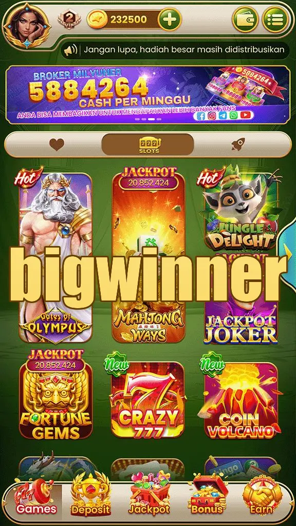 bigwinner Masuk